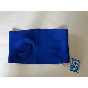 Free People Intimately Nina Bandeau Blue Flame Size X-Small